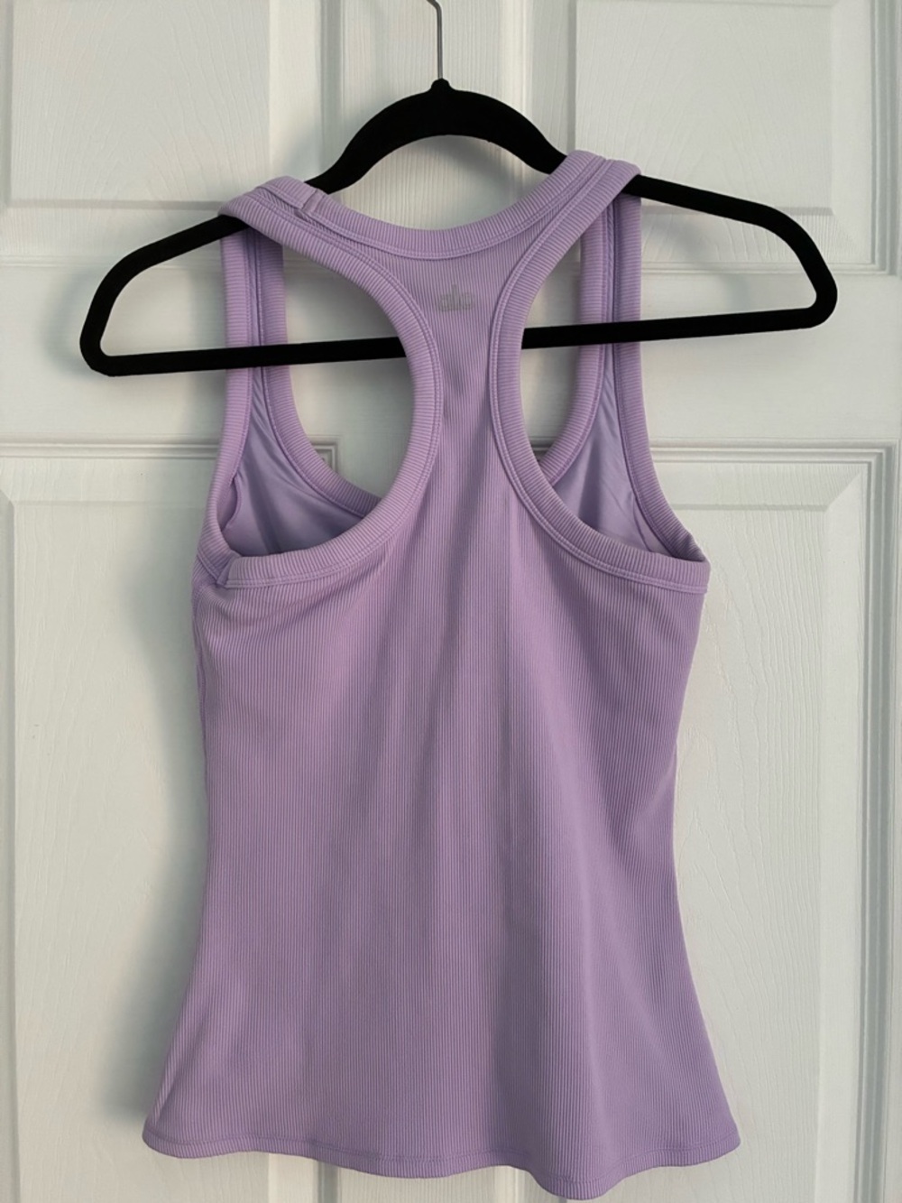 ALO Yoga Lavender Ribbed Racerback Tank - Picture 2 of 4